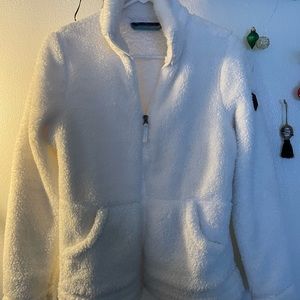 Small, fluffy cozy jacket